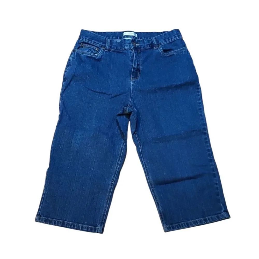 Christopher & Banks petite Stretch Capris, Jeans, 12P